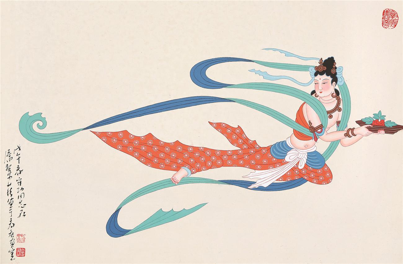 潘絜兹(1915-2002)飞天