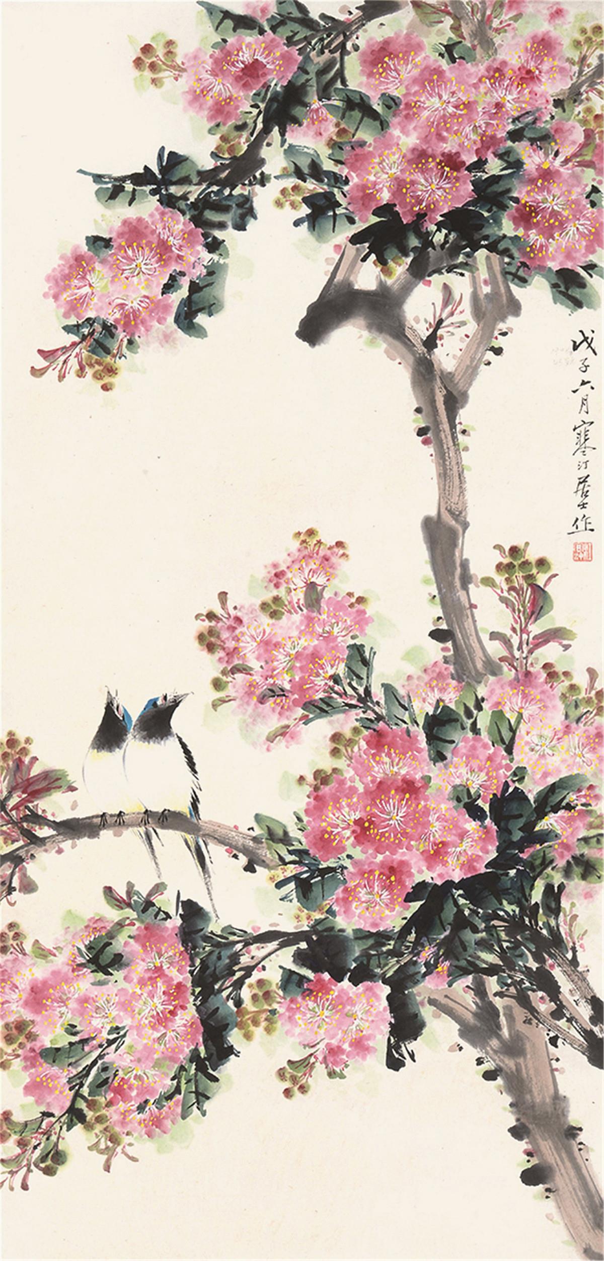 江寒汀 花鸟
