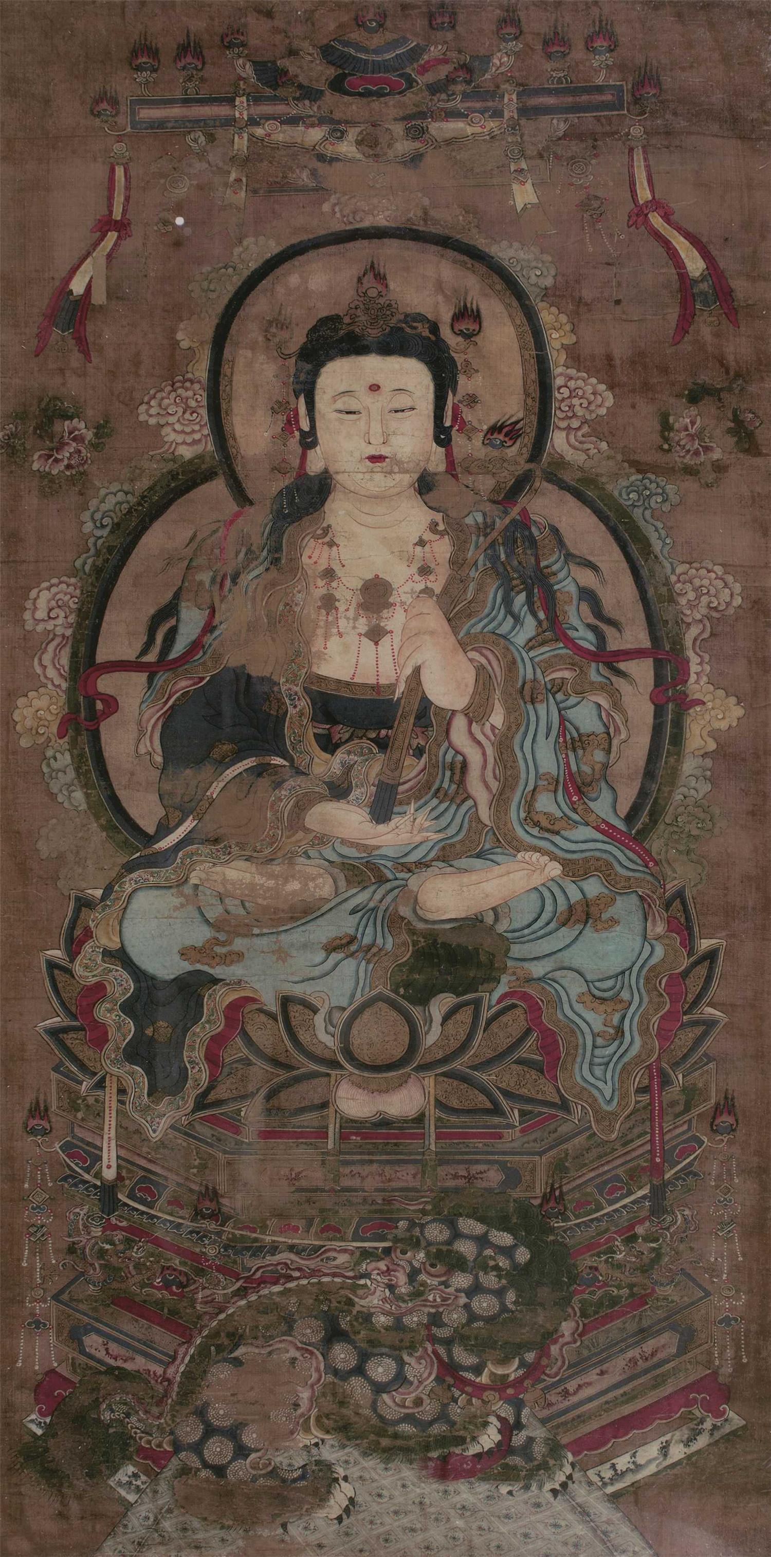 佚名 文殊菩萨像