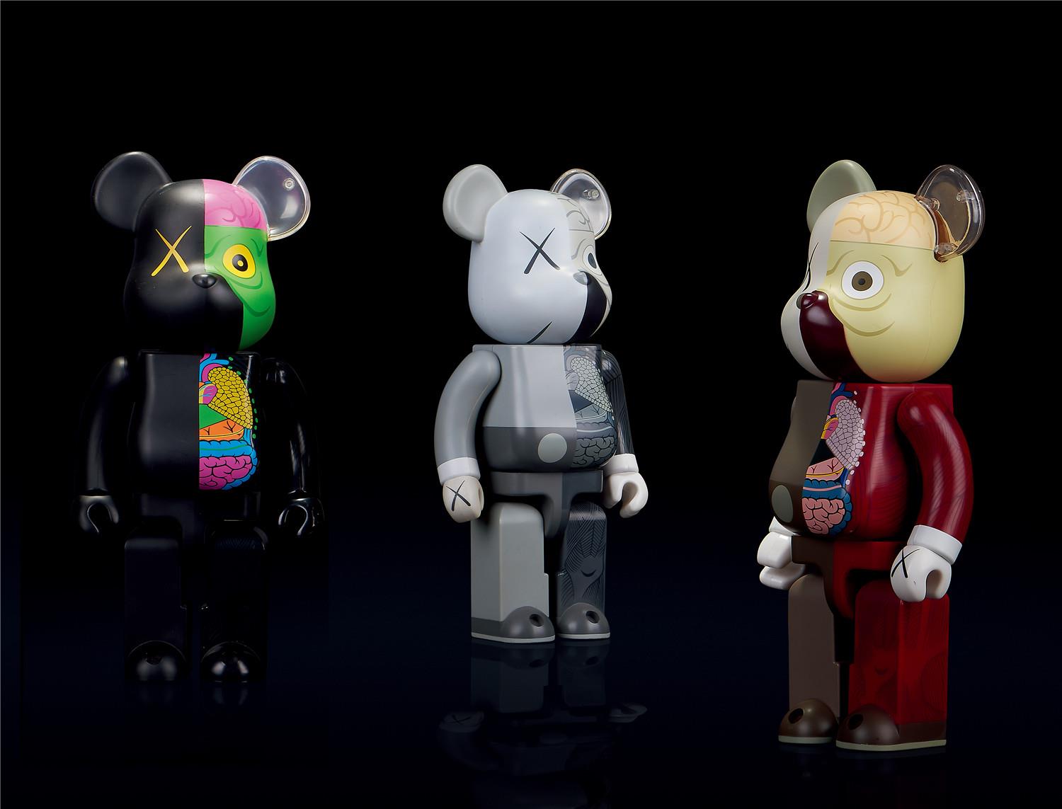 kaws bear brick 400%解剖款