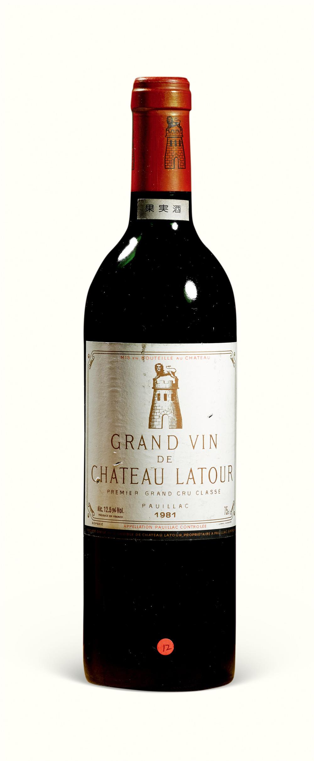 日期:1981年;chateau latour 古丹妮(chateau goldeny)1981的红酒是全