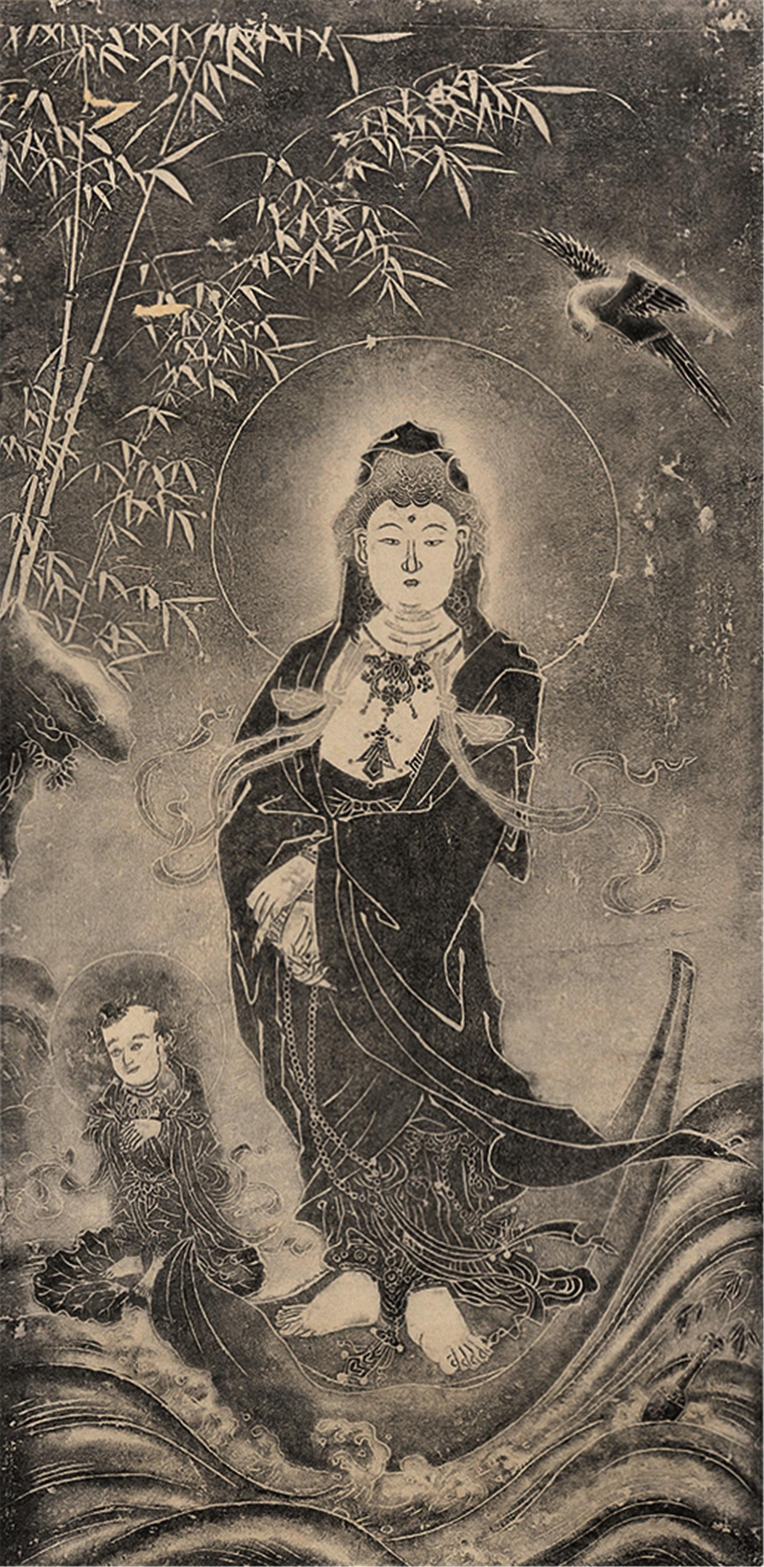 佛像拓片