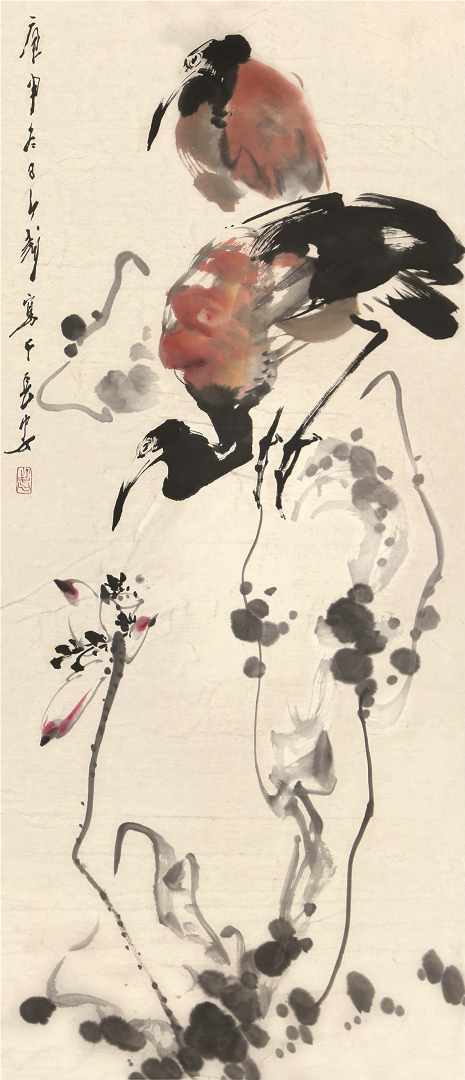 王子武(b.1936)花鸟