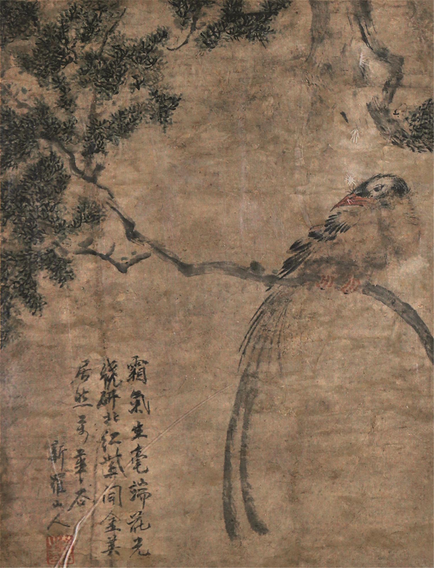 华喦(1682-1756)花鸟