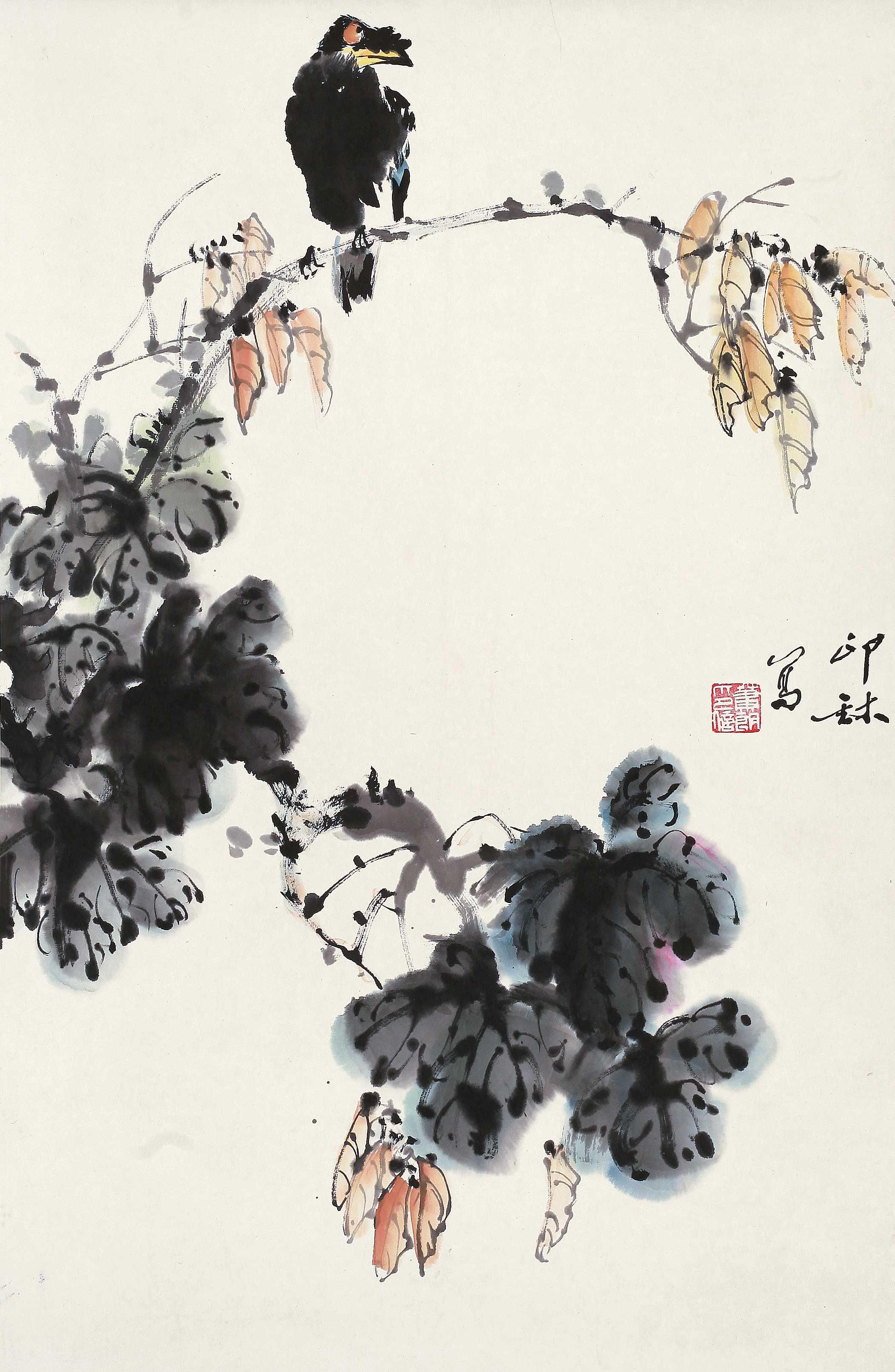 萧朗花鸟
