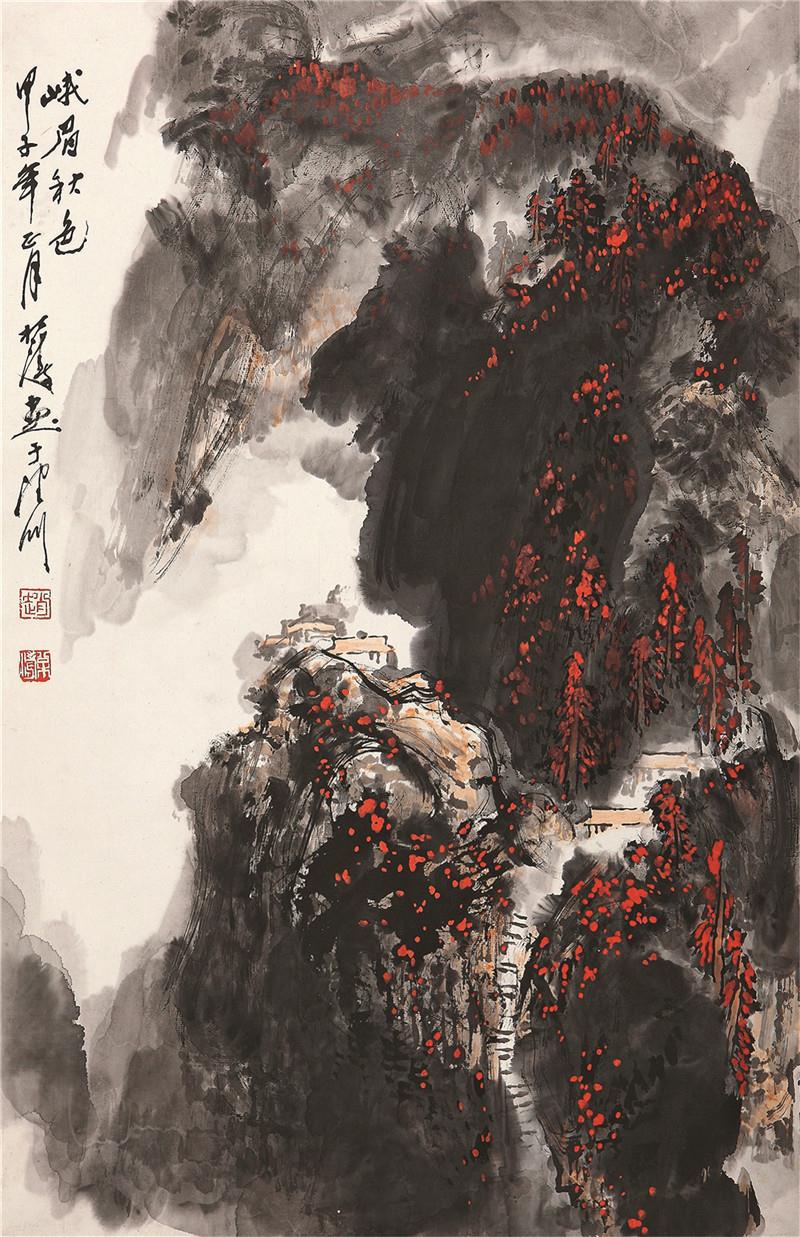 出版:《青山依旧》天津美术馆2016年p48;参展:《赵松涛画展》美术