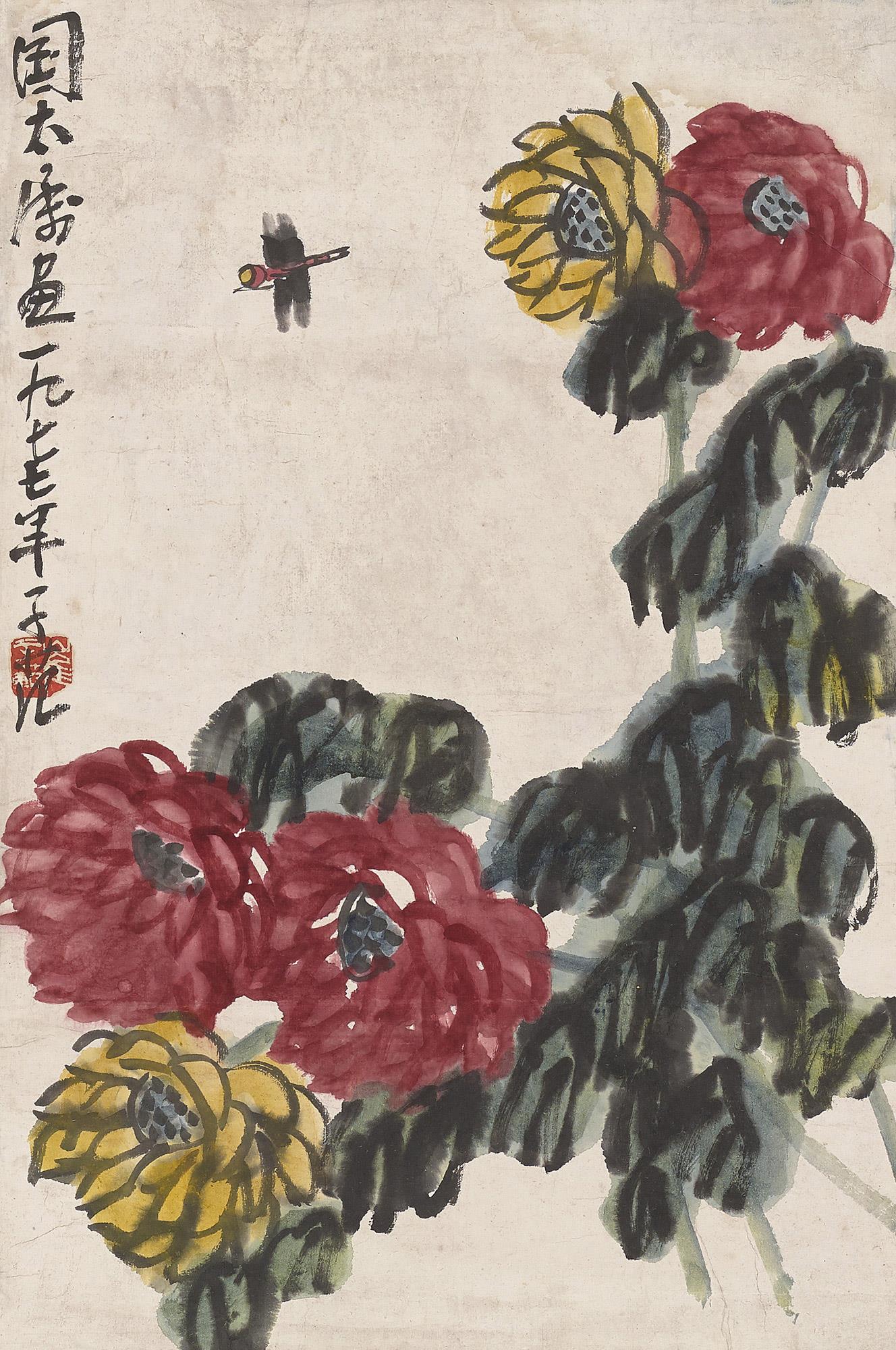 崔子范 花卉