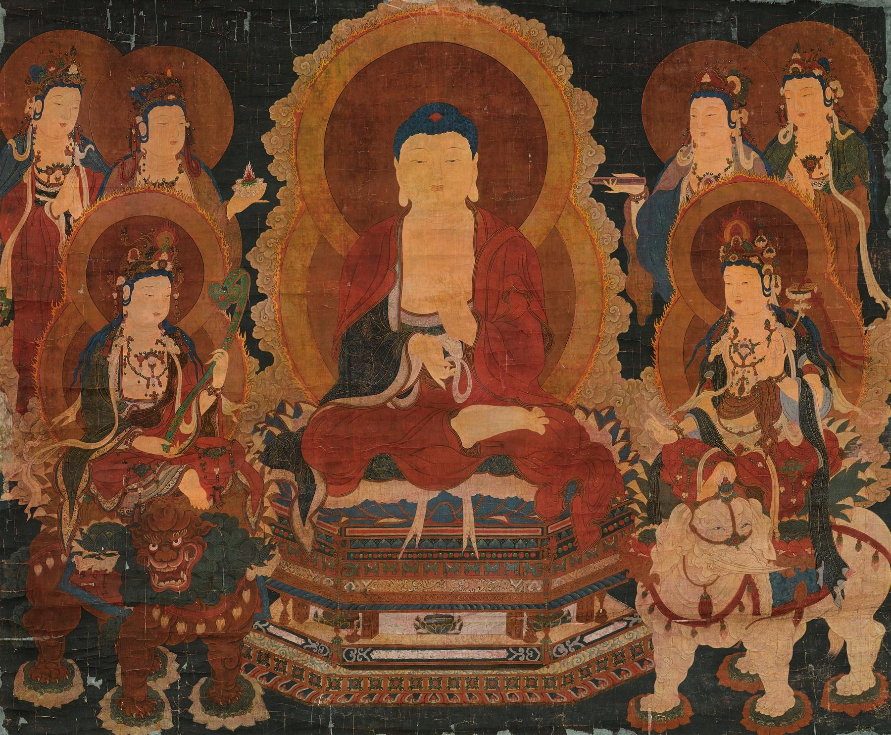 佚名 佛祖圣像图