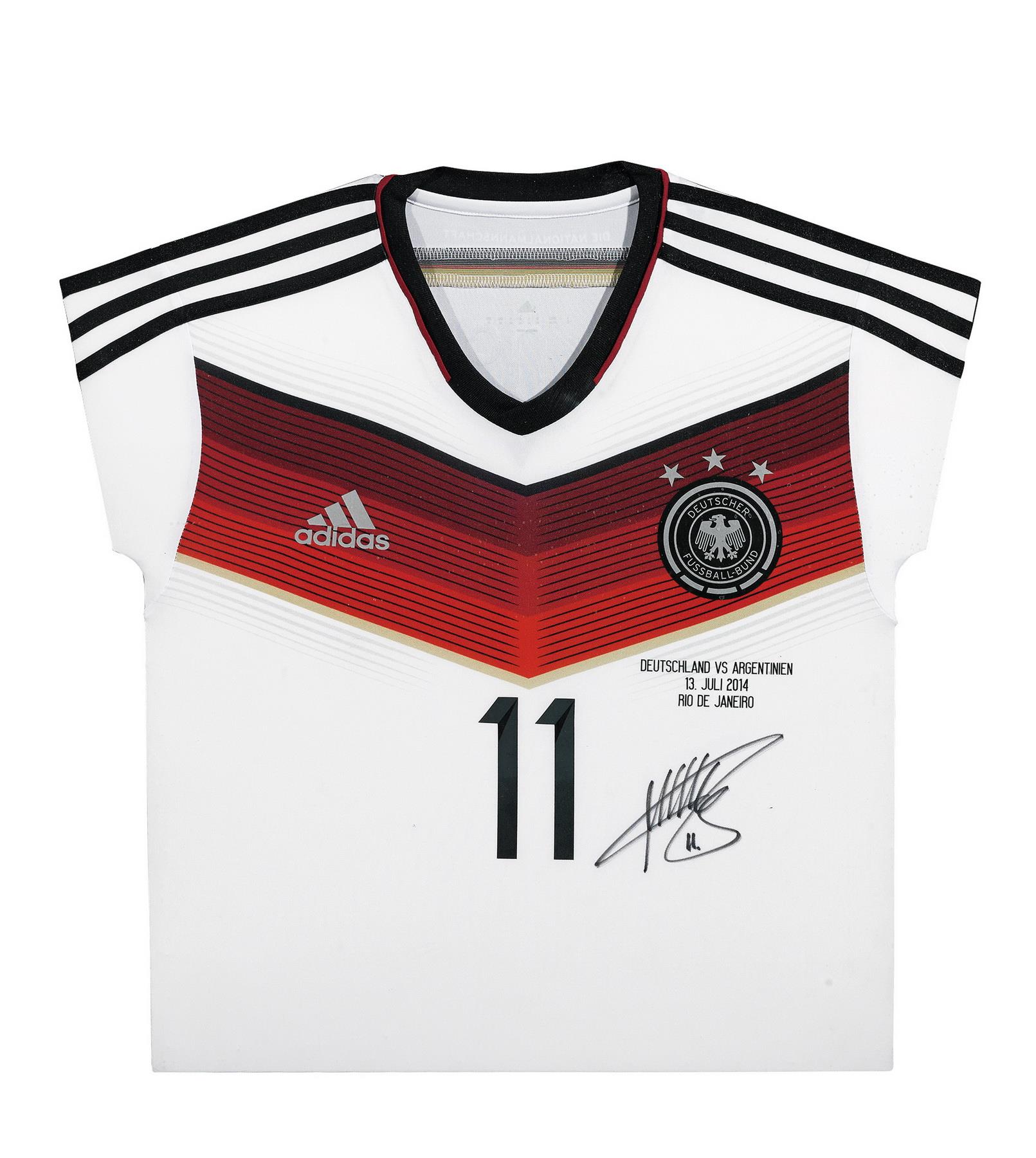 克洛泽亲笔签名 2014世界杯德国主场球衣(前签)