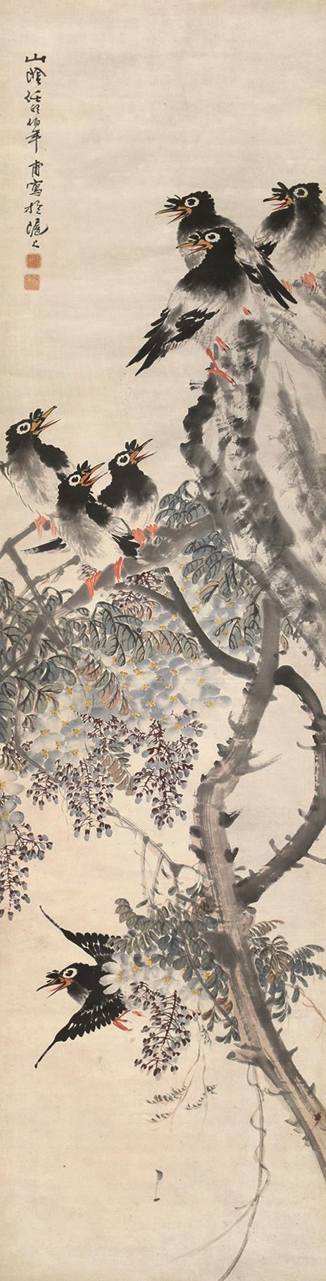 任伯年 花鸟