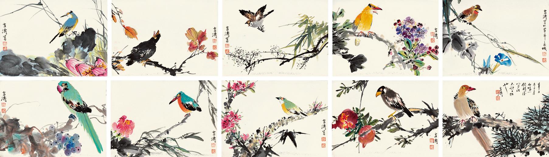 王雪涛册页,王雪涛,王雪涛画(第17页)_大山谷图库