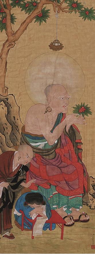丁云鹏 人物镜片
