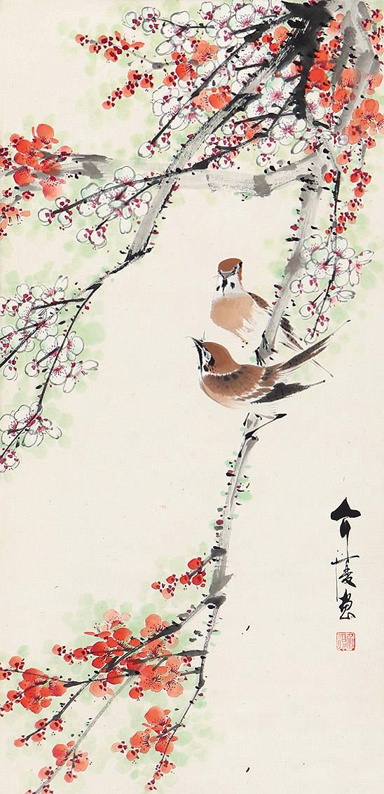 房介复 花鸟