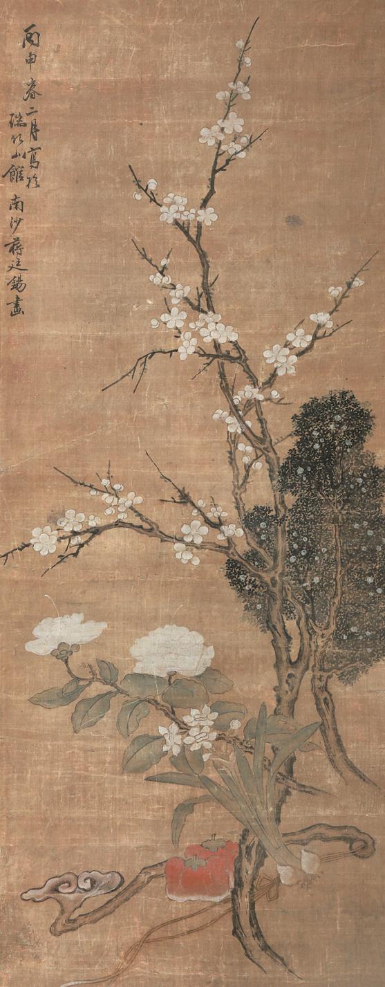 蒋廷锡 花卉