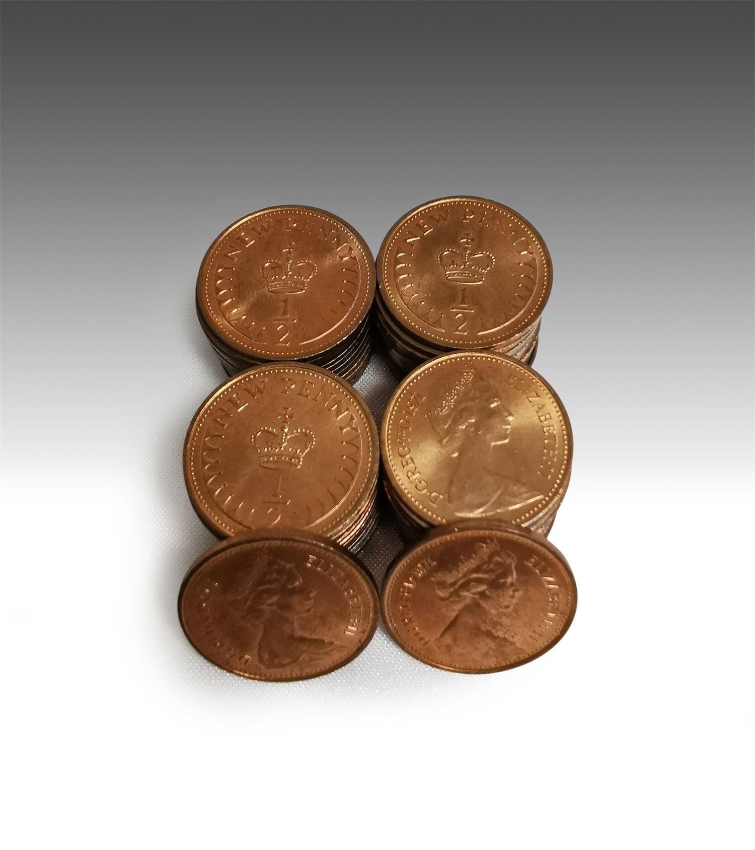 英国钱币(新便士) new penny