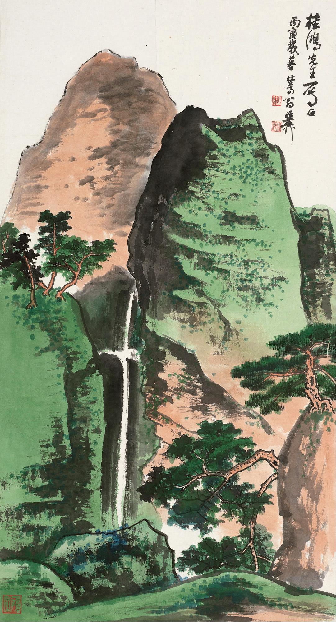 上海嘉禾拍卖有限公司 《烟江秋兰》——谢稚柳陈佩秋作品专场第十四